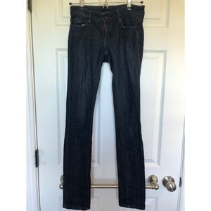 BLANK NYC dark wash skinny jeans